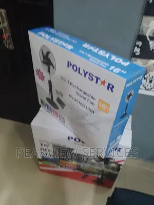 Photo - Best Choice Polystar 16 Inch Rechargeable Stand Fan PV-8516B