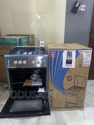 Maxi 50X50 INOX 4gas Cooker