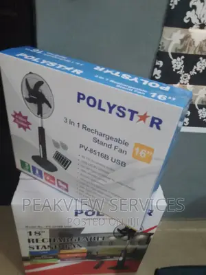 Photo - Trending Polystar Rechargeable Fan 16" Inch