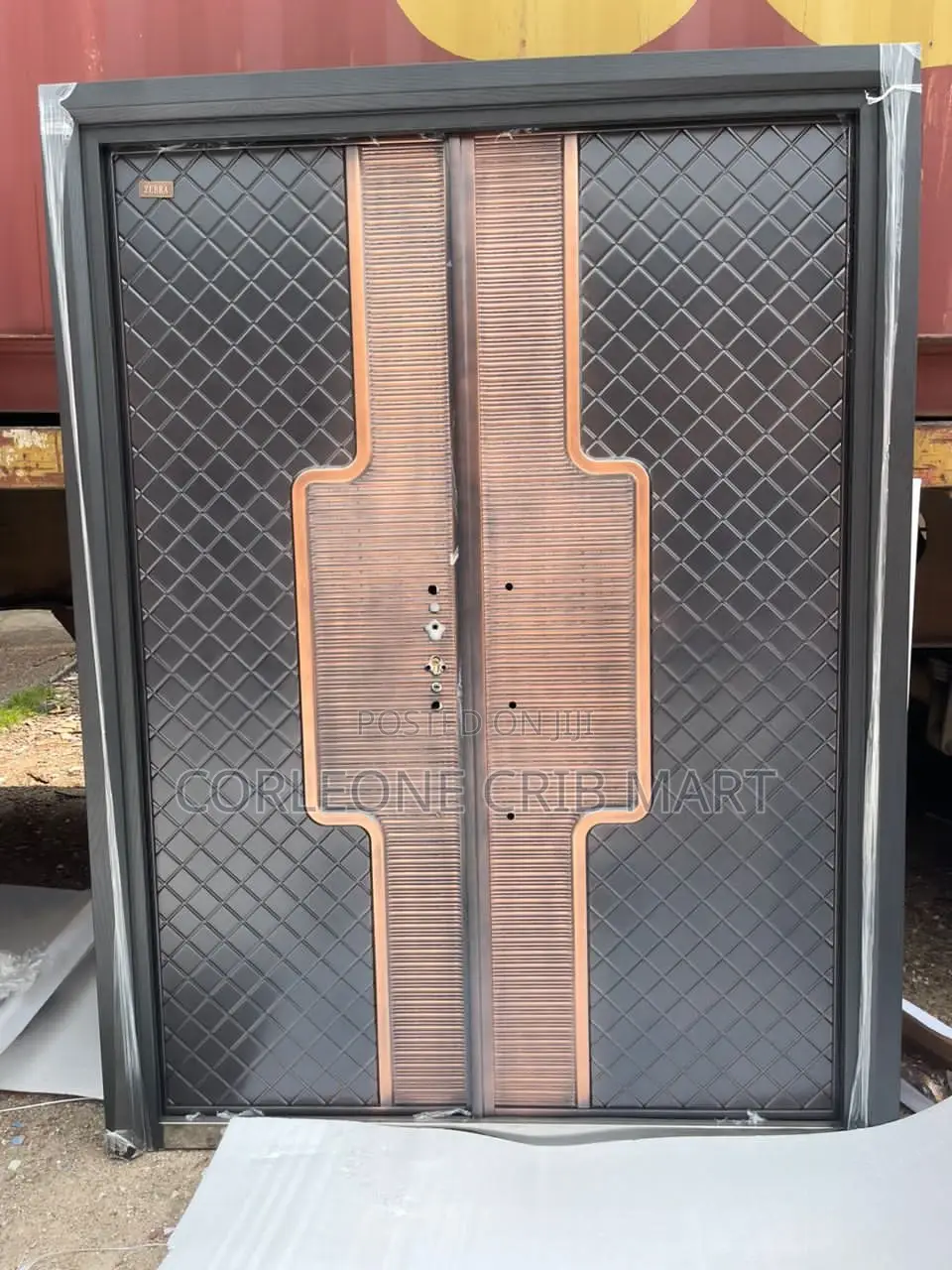 5 Feet Copper Cast Security Doors