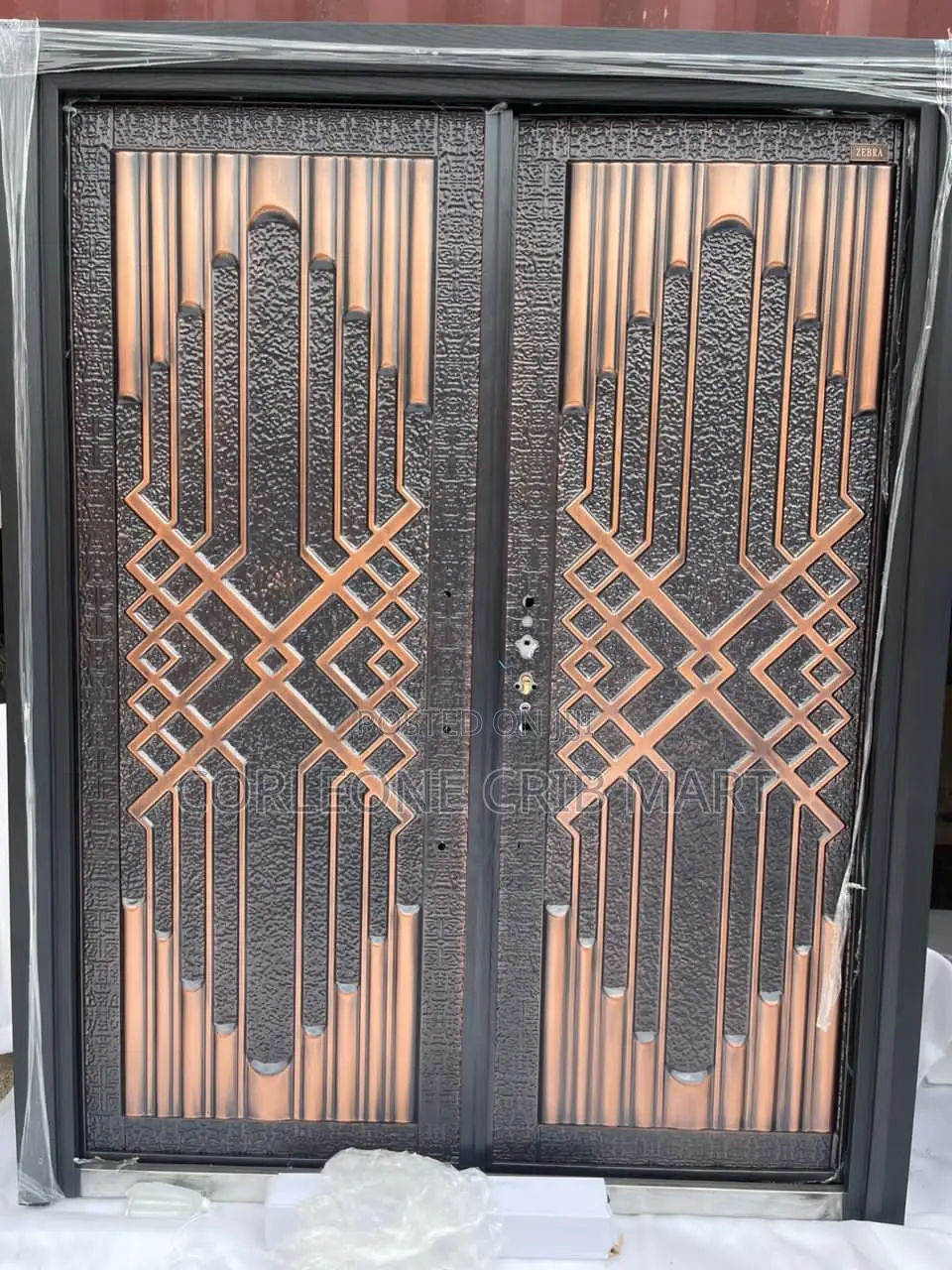 5 Feet Copper Cast Security Doors