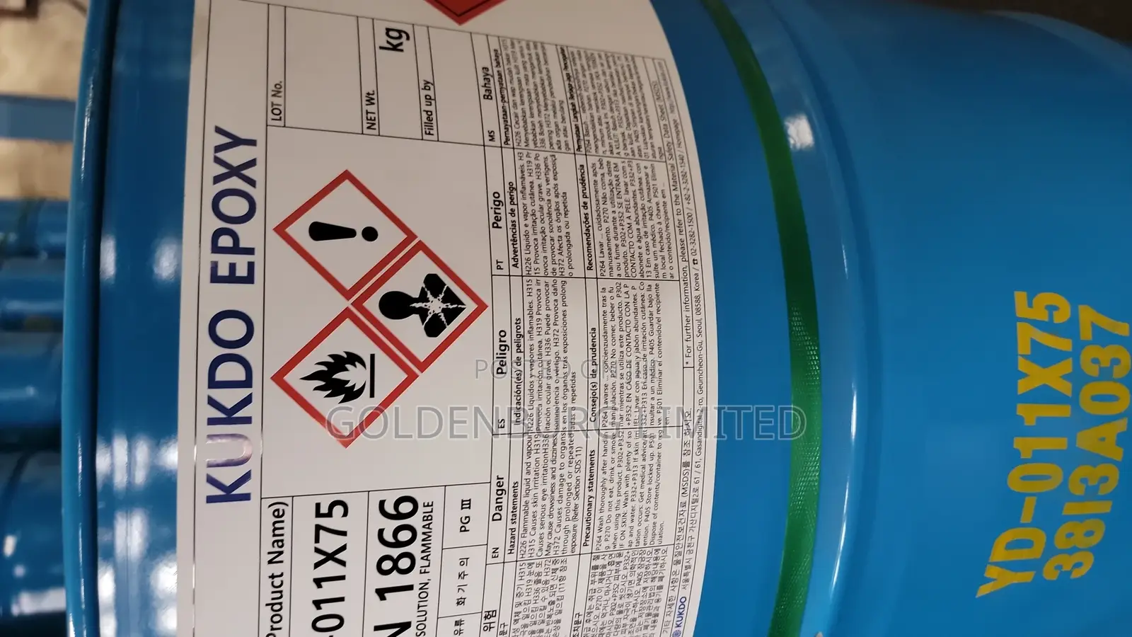 75% Solid Epoxy Resin