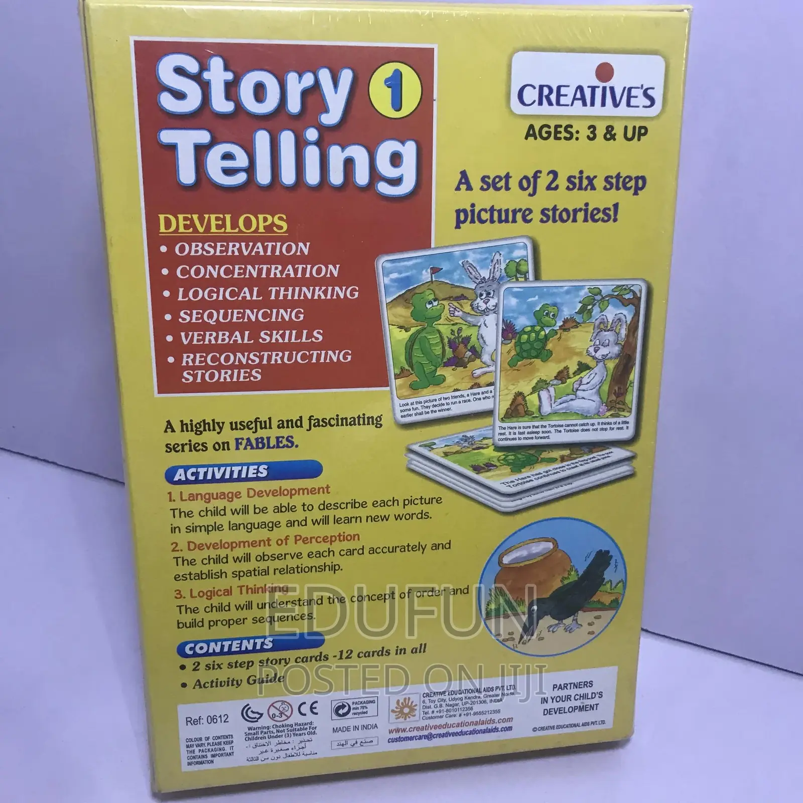 Creative Educational Pre-School Step-by-Step-1 Story Telling