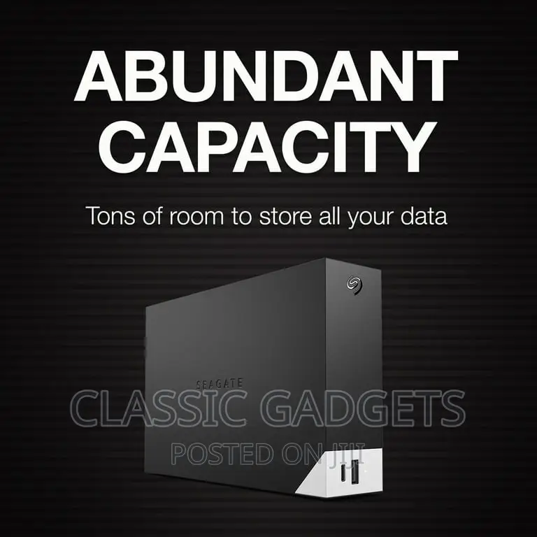 Seagate One Touch Hub 20TB External USB-C /USB3.0 Hard Drive