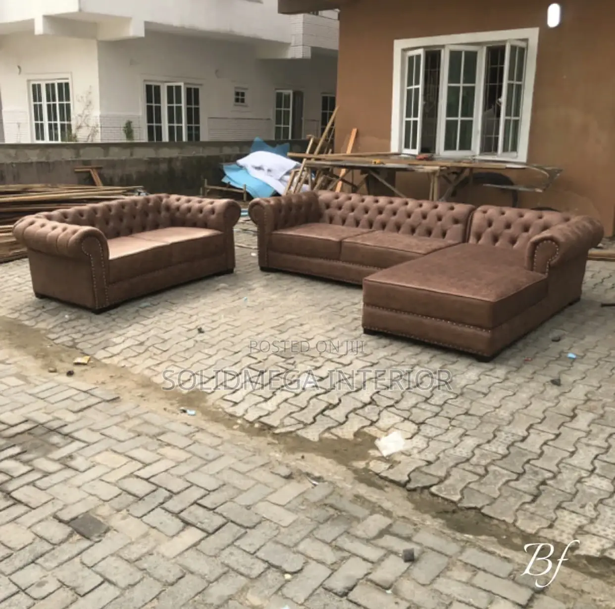 Solid Interior 8 Seater Sofa