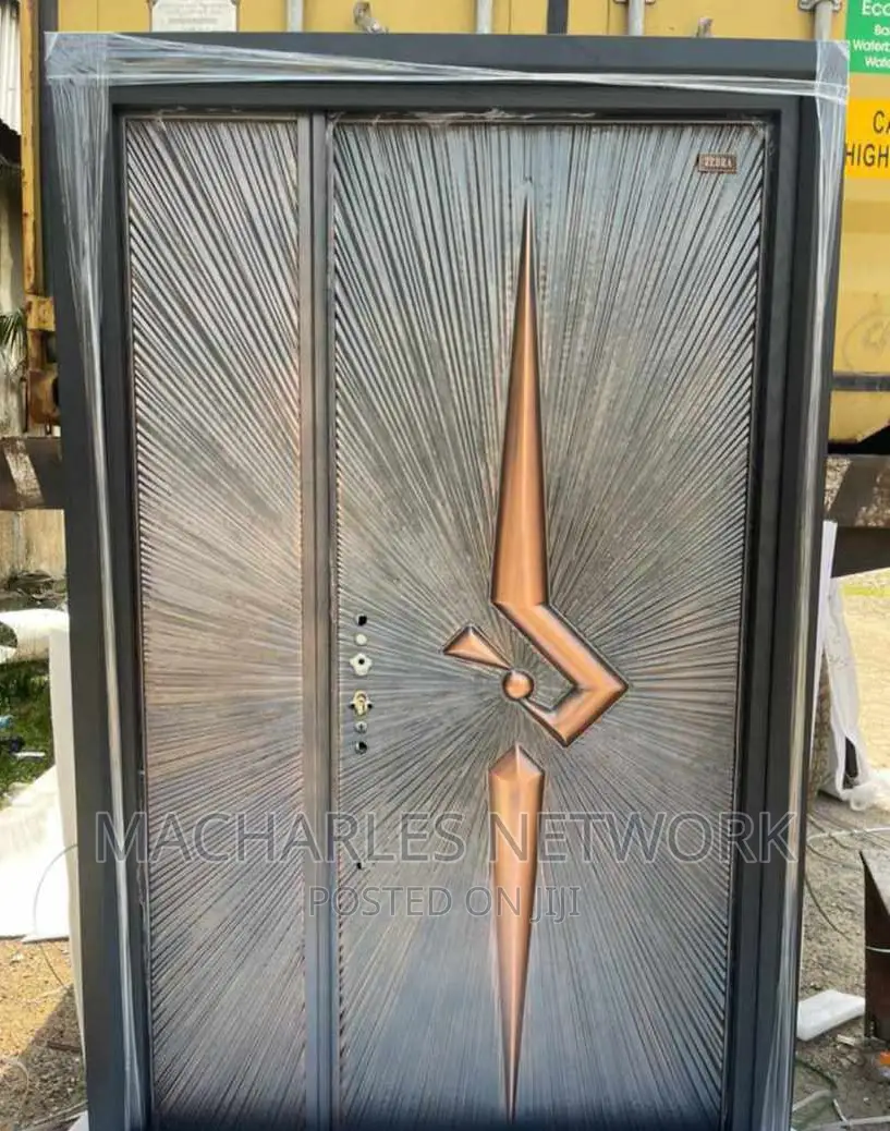 4ft by 7ft German Copper Cast Security Door CS13