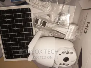 Ubox PTZ Solar Battery Powered 4g Simcard Pir Rotate Camera