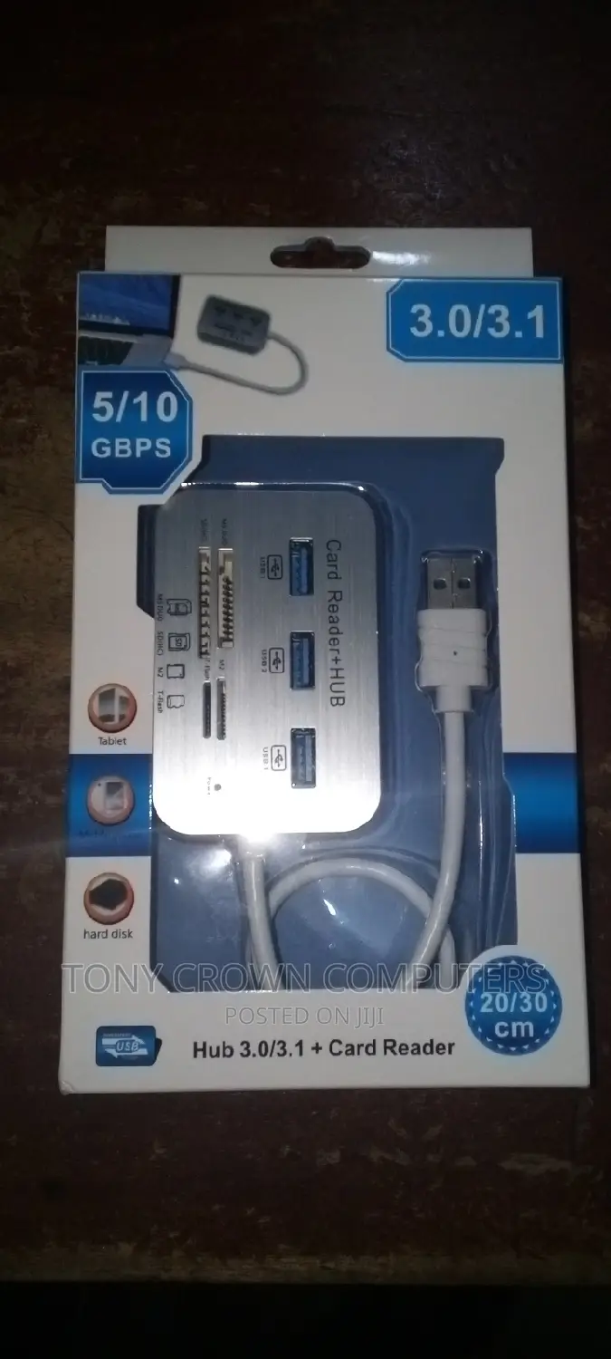 3.0 Usb 5port Hub/Card Reader