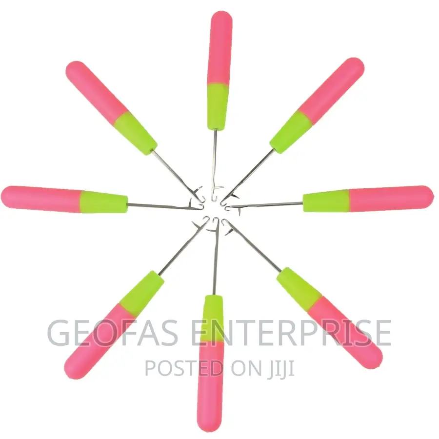 3pcs Dreadlock Crochet Hook Needle Wig Knitting Tool