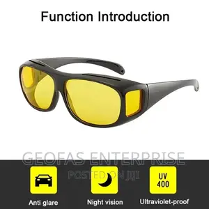 Night Vision Glasses HD Vision Night Driving Eyeglass