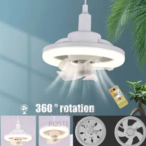 360 Shaking Fan With Lighting