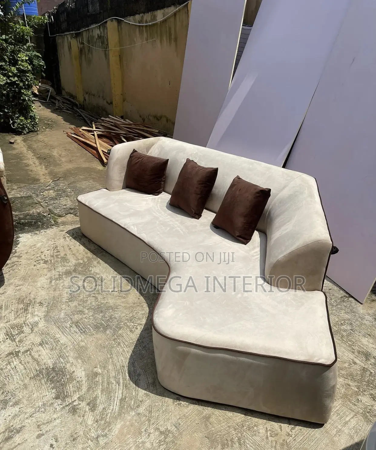 Solid Interior Sofa