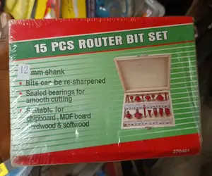 Router Bits Set,15pcs Router Bit 12mm