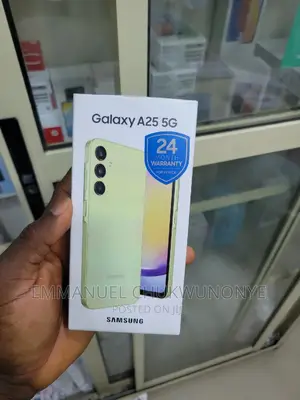 New Samsung Galaxy A25 128 GB Black