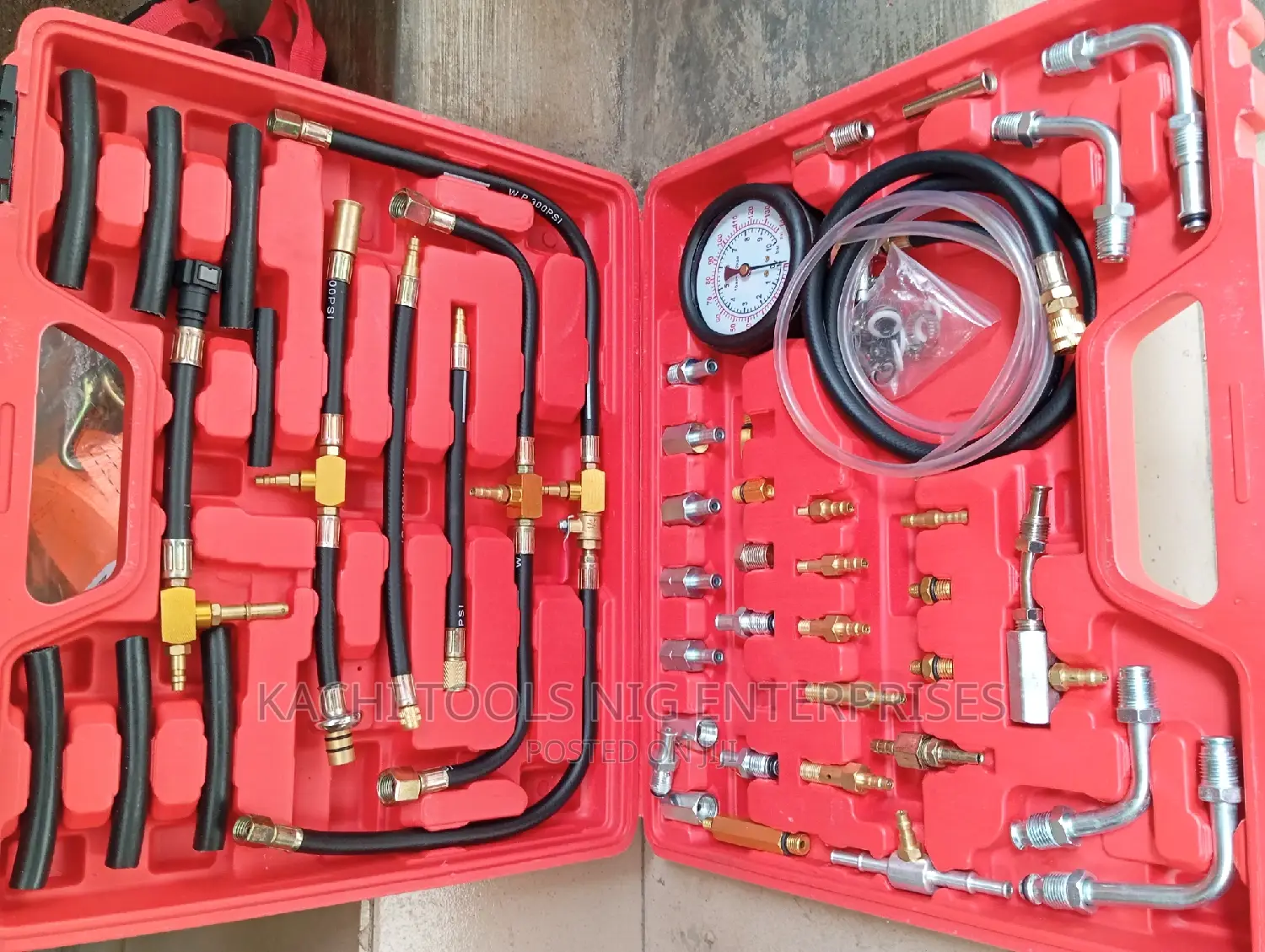 Fuel Injection Pressure Tester Kit