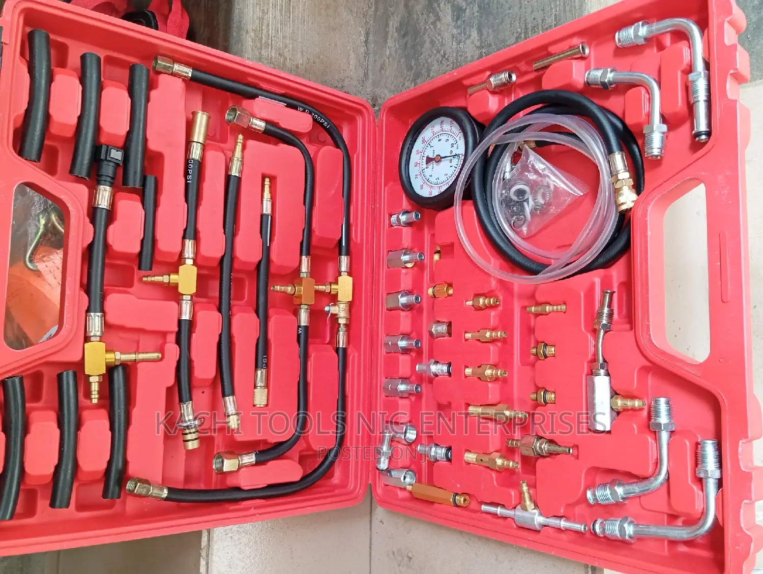 Fuel Injection Pressure Tester Kit