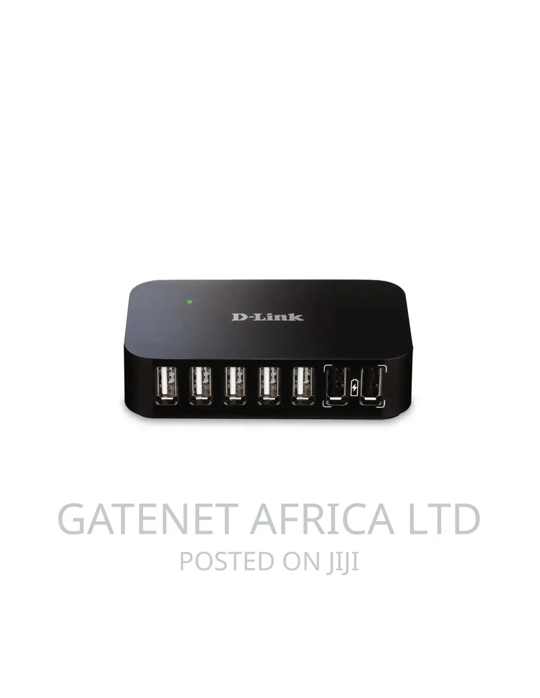 D-Link 7-Port USB 2.0 Hub Powered USB Multi Hub