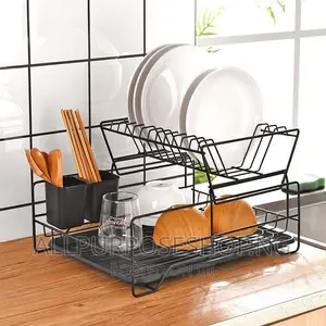 2 Layer Plate Rack