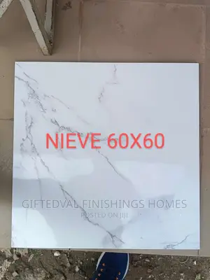 Spanish 60*60 Carrara White Glossy Tiles