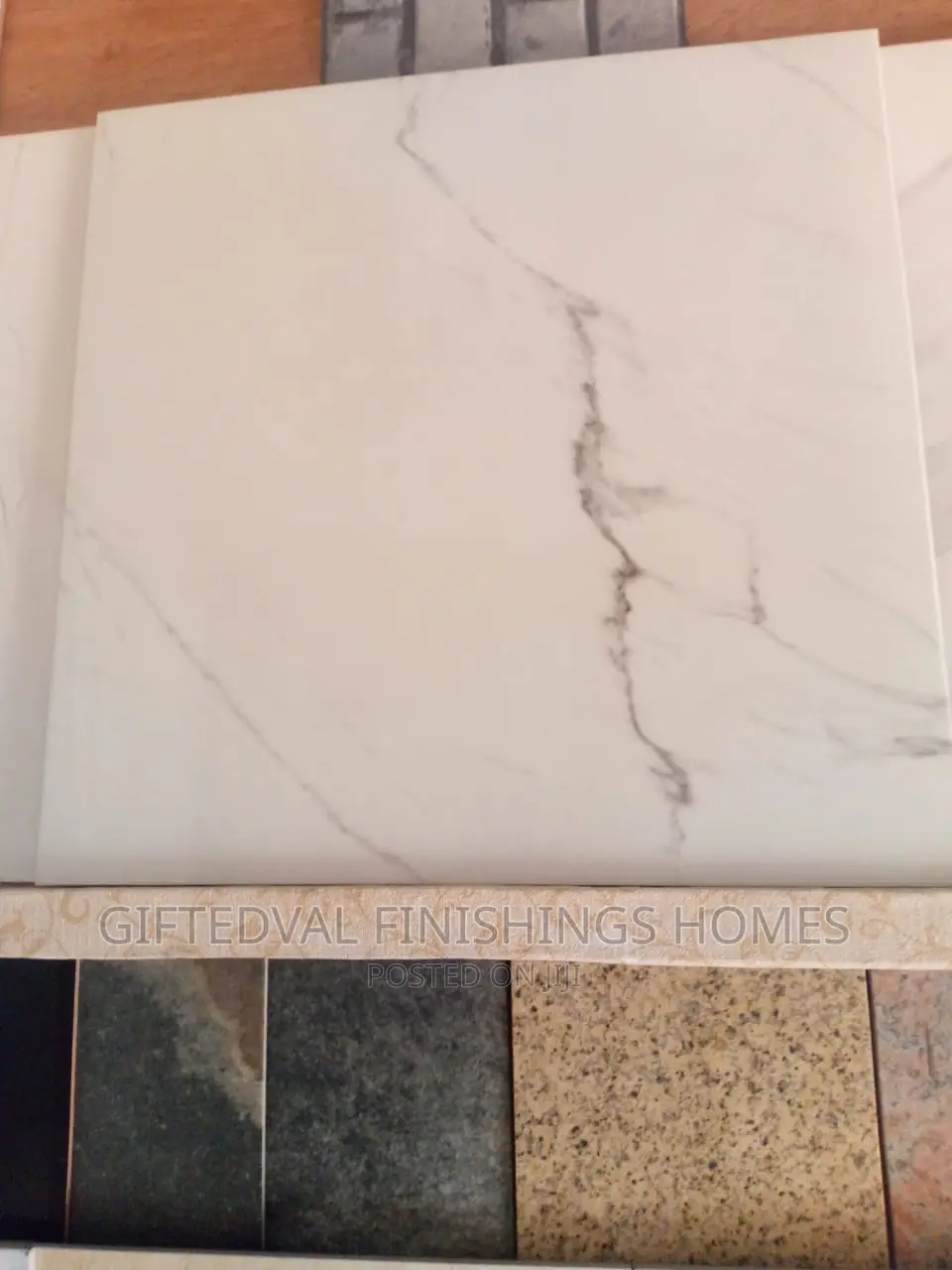 Spanish 60*60 Carrara White Glossy Tiles