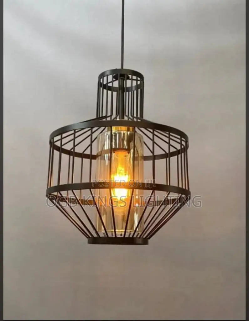 Iron E27 Bulb Dropping Dining Chandelier Light