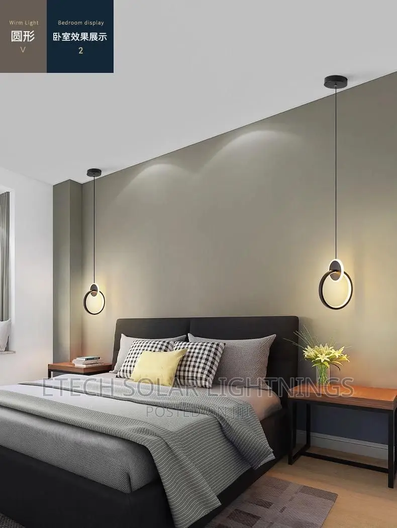 New Luxury L E D Bedroom Side Dropping Light
