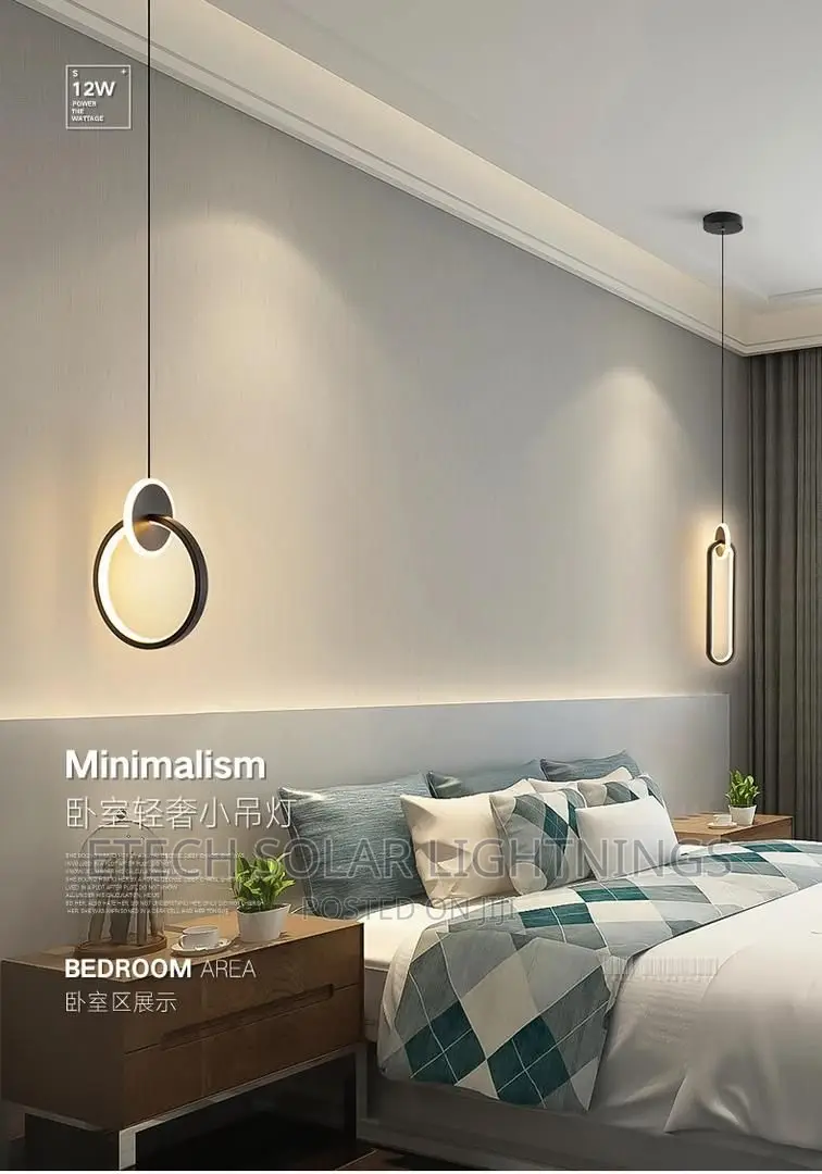 New Luxury L E D Bedroom Side Dropping Light