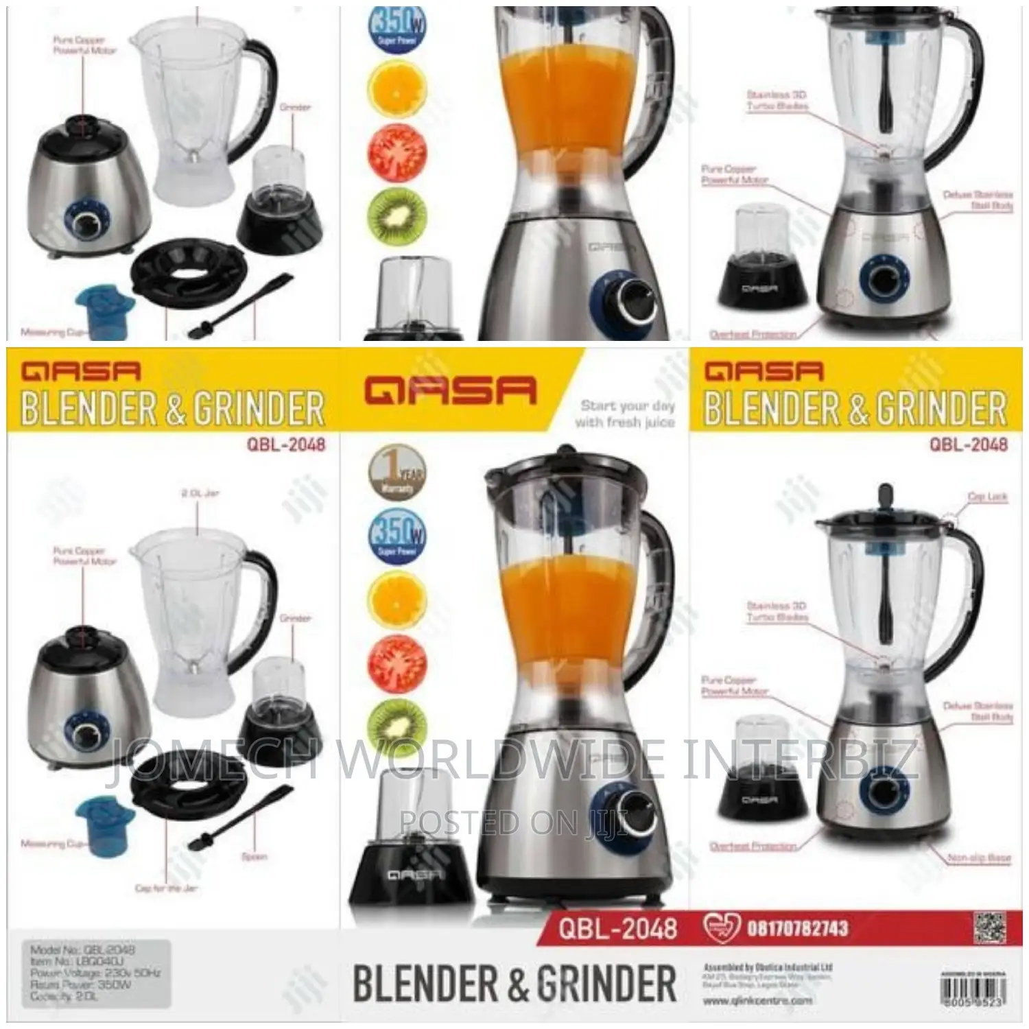 Qasa Blender And Grinder