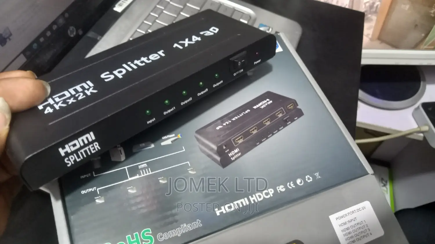 HDMI Splitter 1 Input 4 Output 1X4 /Splitter Full HD 1080p