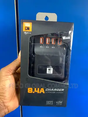 New Age Power Adapter With 4 Port USB a Charger