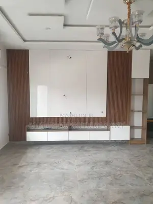 Brown and White TV Cladding/Console and Back Strips