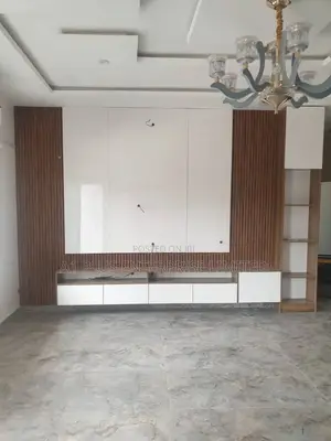 Brown and White TV Cladding/Console and Back Strips
