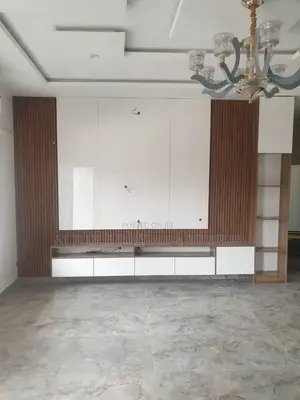 Brown and White TV Cladding/Console and Back Strips