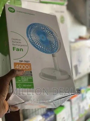 Portable Desktop Rechargeable Fan