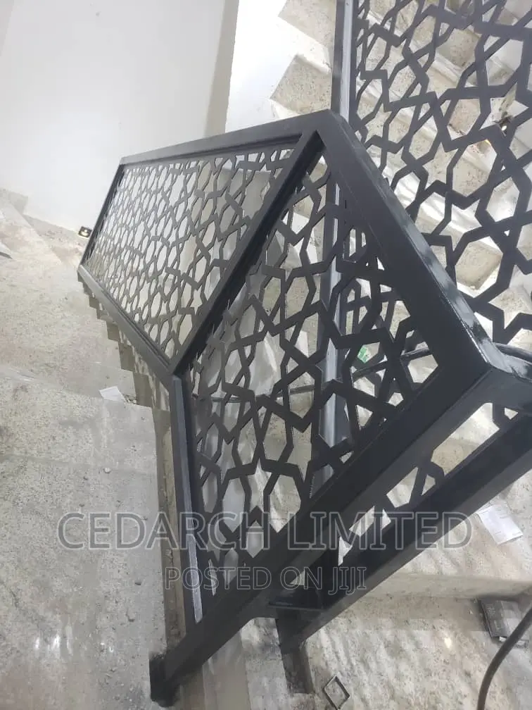 CNC Designed Staircase Handrails