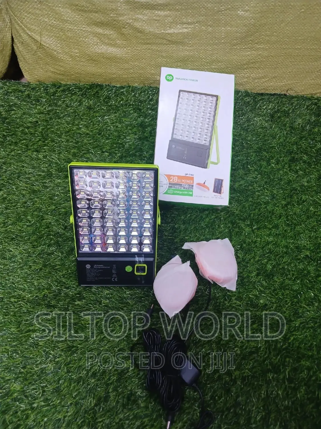 Portable Solar Rechargeable LED Light DP 7161