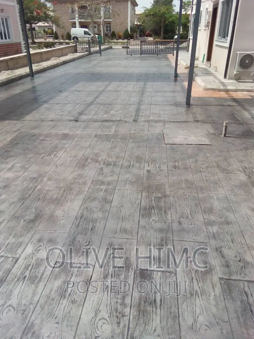 Concrete Floor Stamp Design