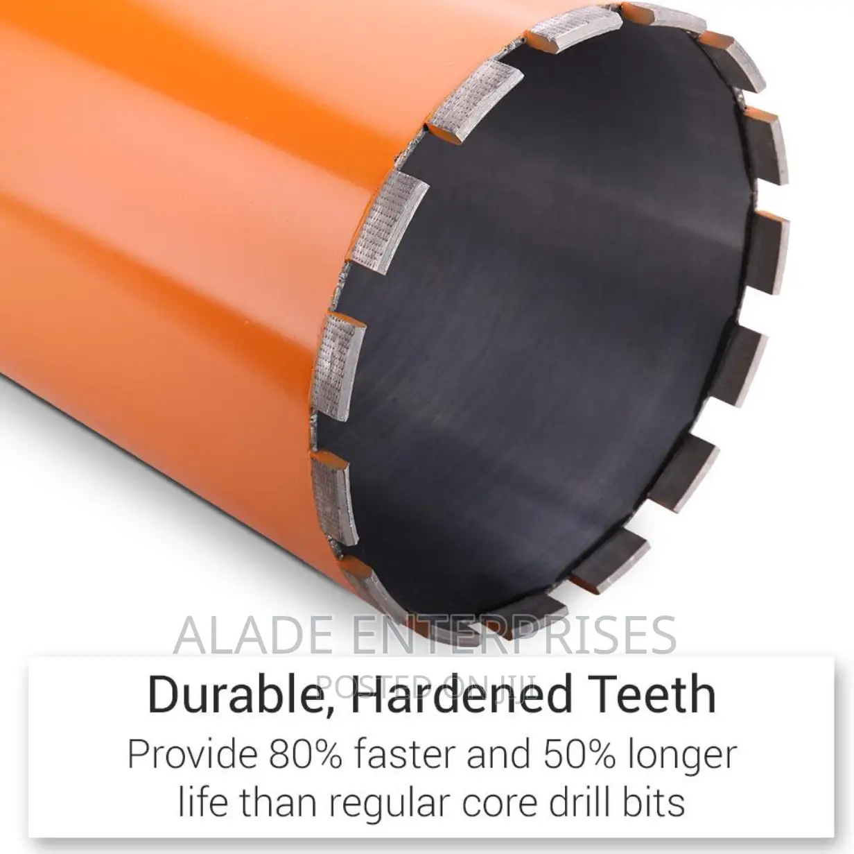 Diamond Core Drill, 3"/76mm Diameter Core Drill Bit,