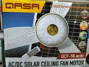 QASA AC/DC Solar Ceiling Fan + Remote in Ikeja - Home Appliances ...