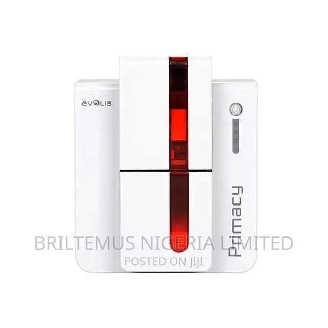 Brand New Evolis Primacy Dual Sided Plastic Id Card Printer