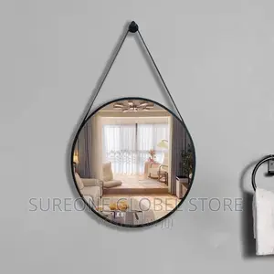 Round Mirror With Belts