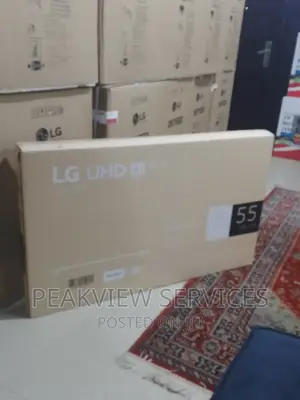 Brand -New (55" ) LG UHD Smart Tv With Remote Control