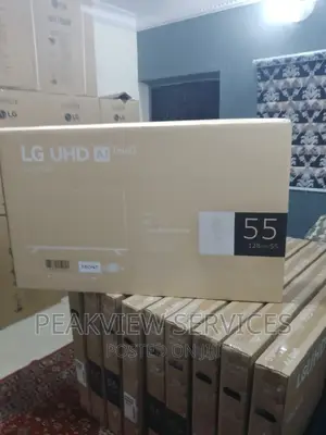 New LG 55 UHD Smart Tv