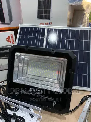 SMS 300w Solar Flood Lights With Double Panel and 2yrs Warty