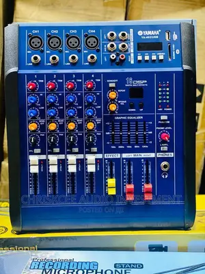 Yamaha 4 Channel Powered Mixer With USB