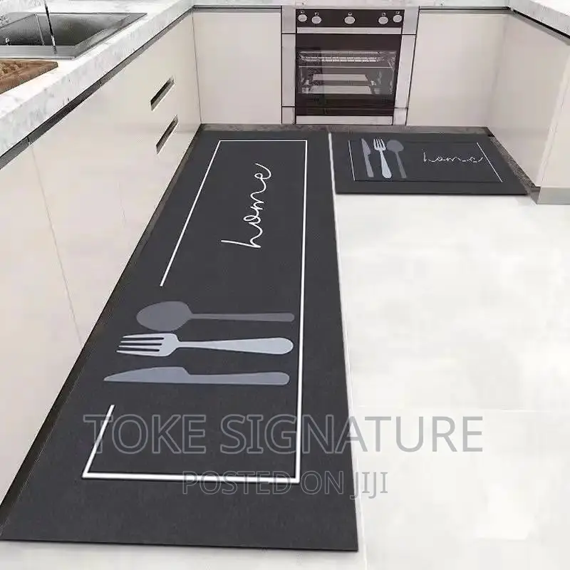 2pcs Big Size Absorbent Kitchen Runner