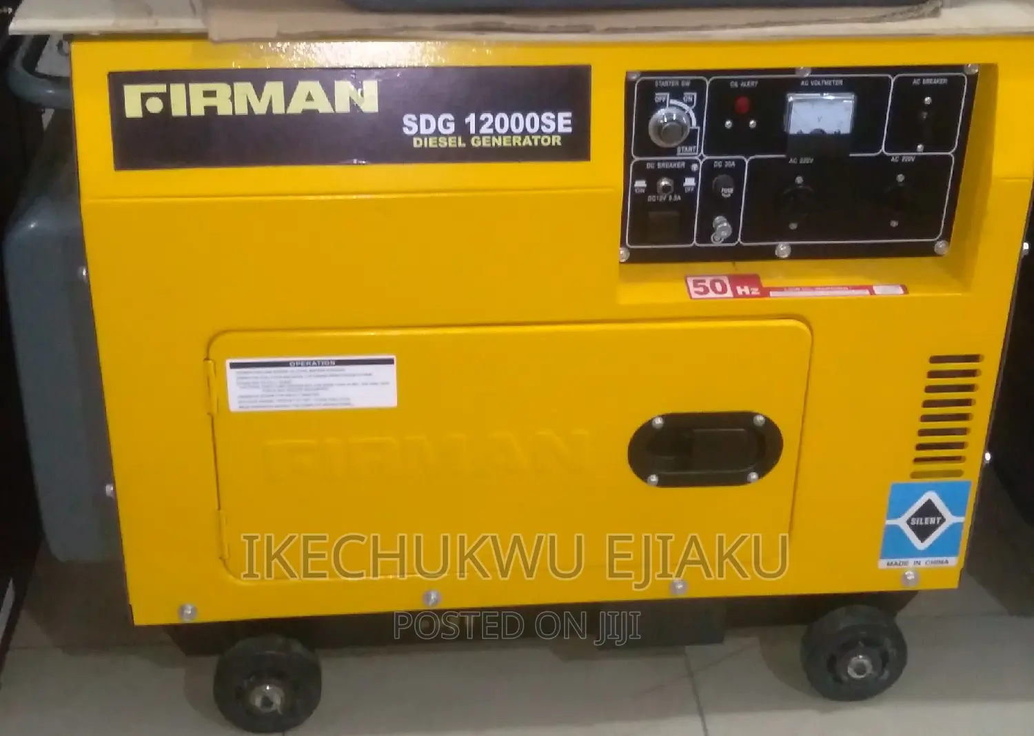 Firman DIESEL Generator 9.5kva