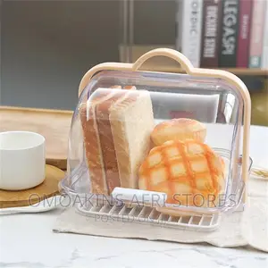 Portable Bread Storage Box Milk Bottle Coffee Sealed Cleanin