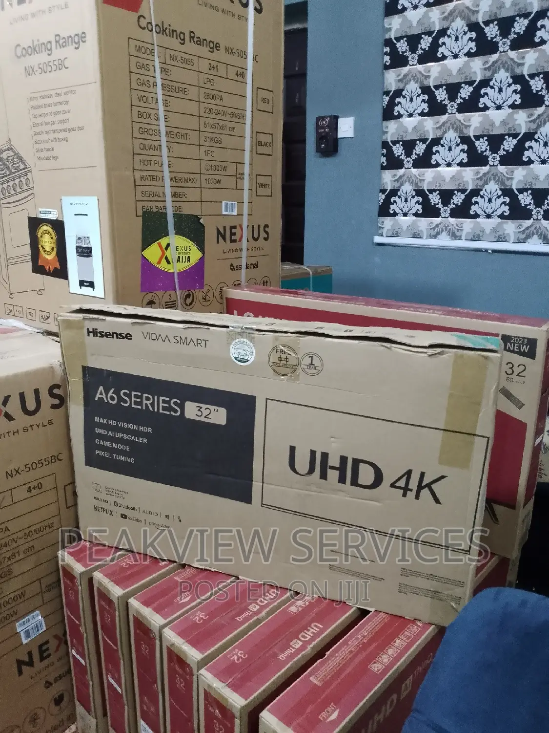 Durable 32" Inches Hisense UHD Smart Tv