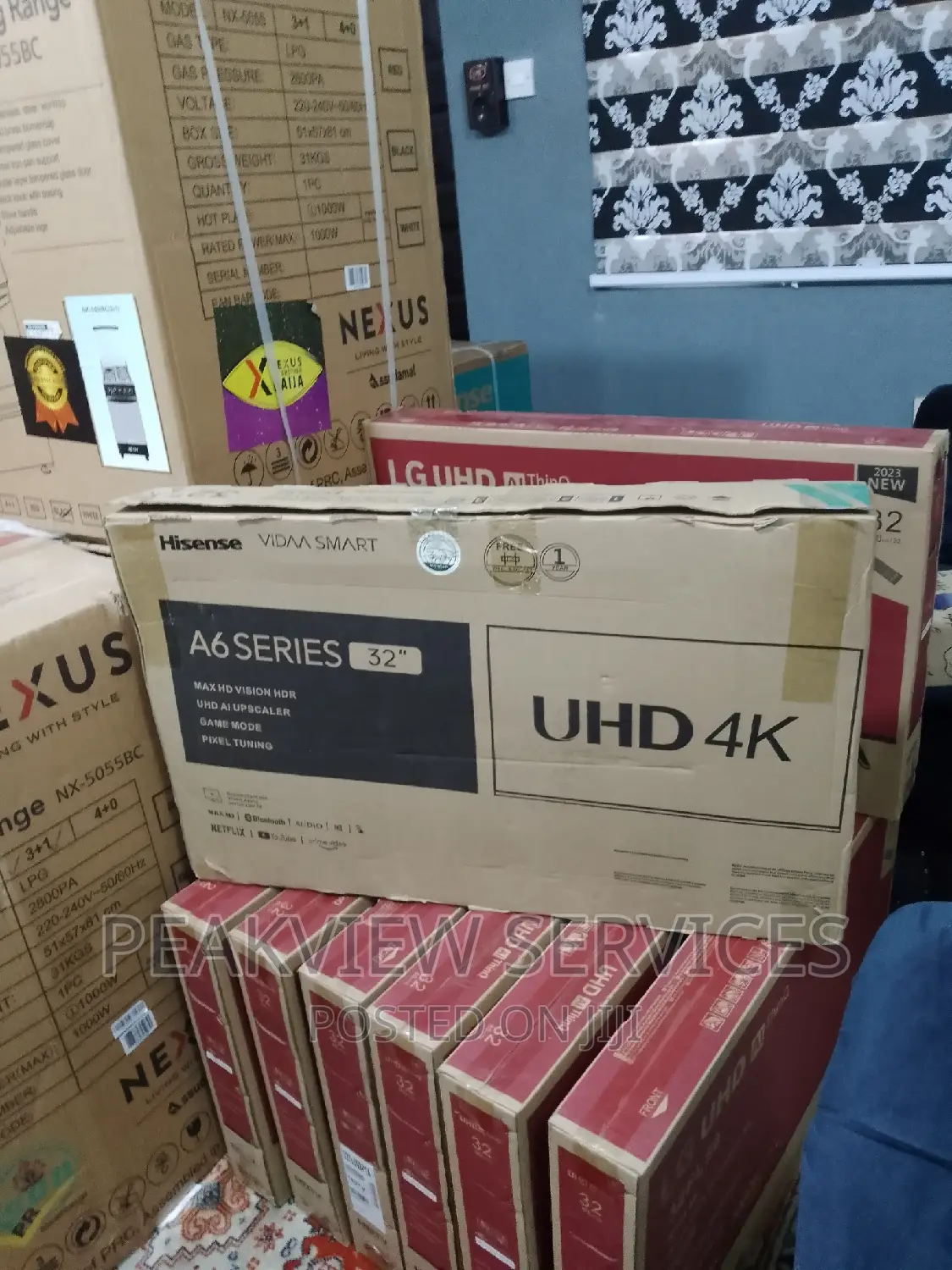 Durable 32" Inches Hisense UHD Smart Tv